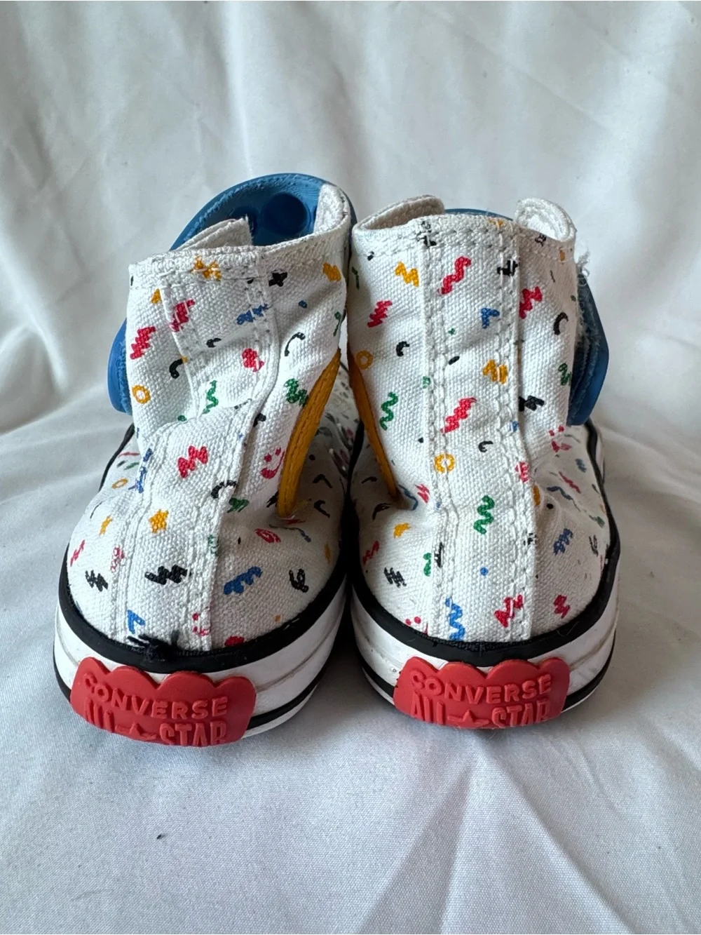 Converse Chuck Taylor All Star Easy On Doodles High-Top Big Kids Sneakers Sz 13